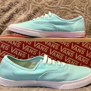 VANS AUTHENTIC TIFFANY BLUE LACE UP
